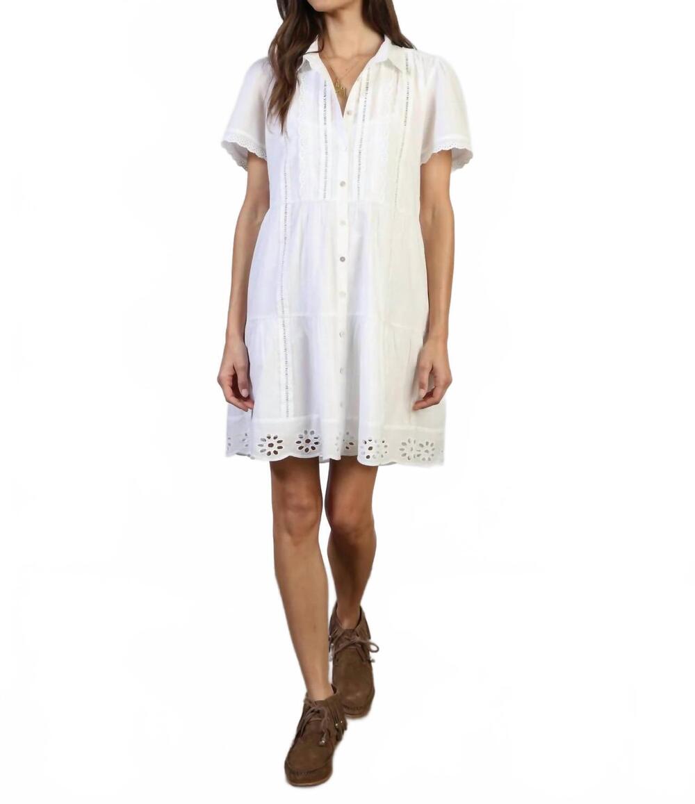 NEW DYLAN malia mini dress in white